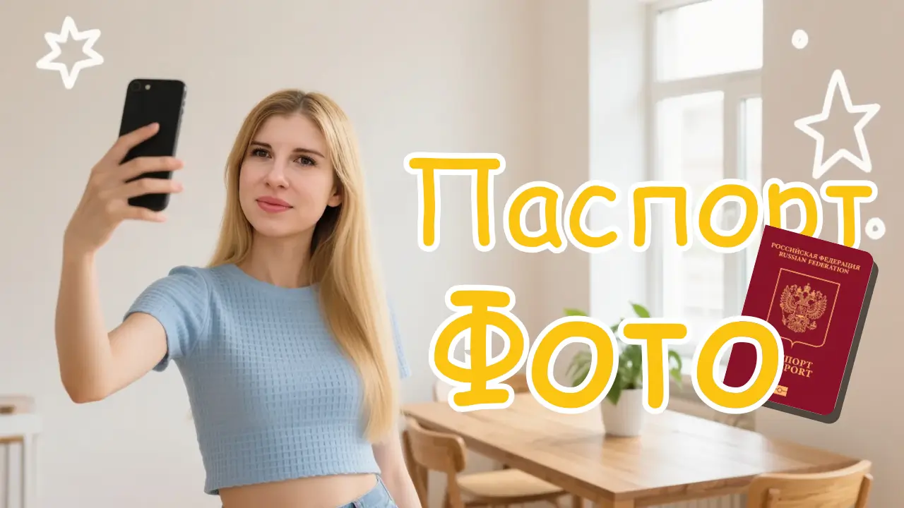 Как сделать красивое фото на паспорт: советы 2025 года