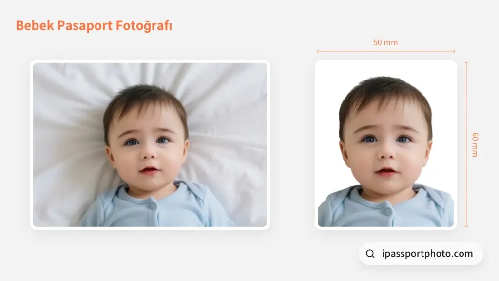 bebek pasaport fotoğrafı